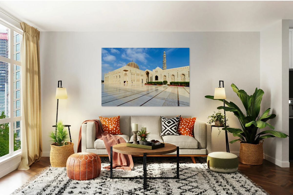 Sultan Qaboos Grand Mosque showcases Islamic design