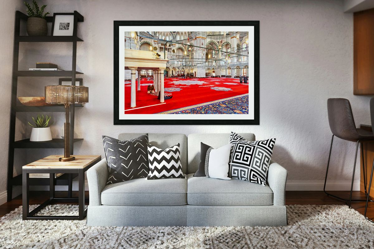 Visit to the fatih mosque in istanbul turkey