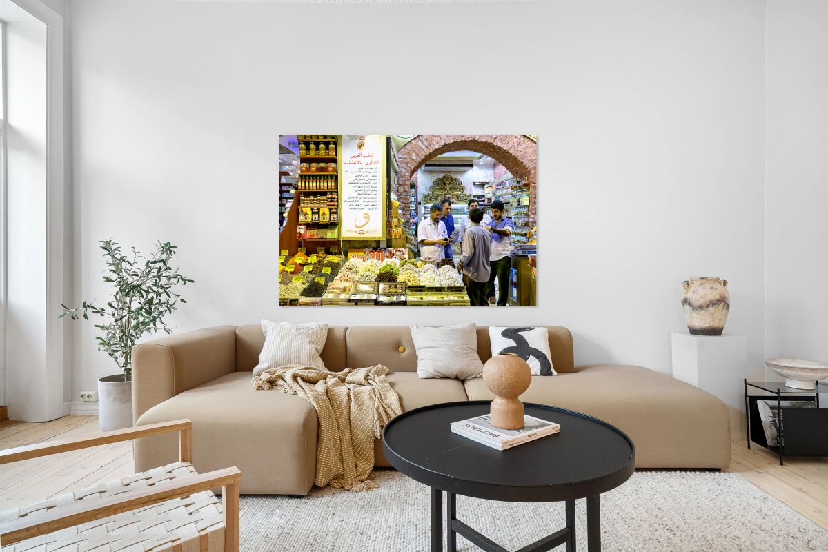 Exploring the spices and goods in Grand Bazaar Istanbul