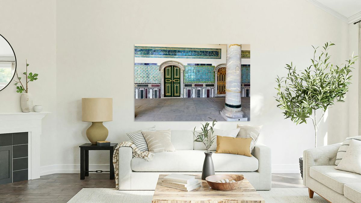 Exploring Topkapi Palace in Istanbul Turkey with ornate doors