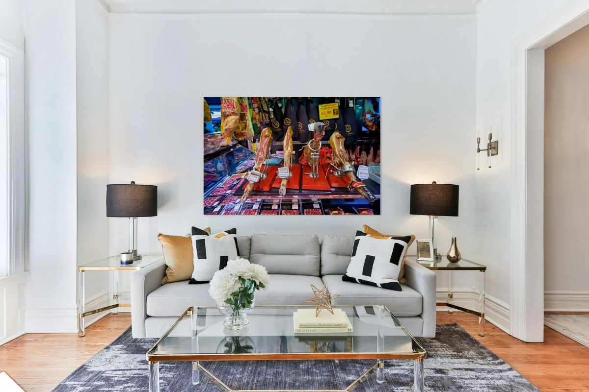 Iberico Ham at Mercat de Sant Josep Barcelona