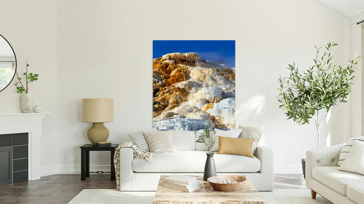 Discovering devils thumb in yellowstone park