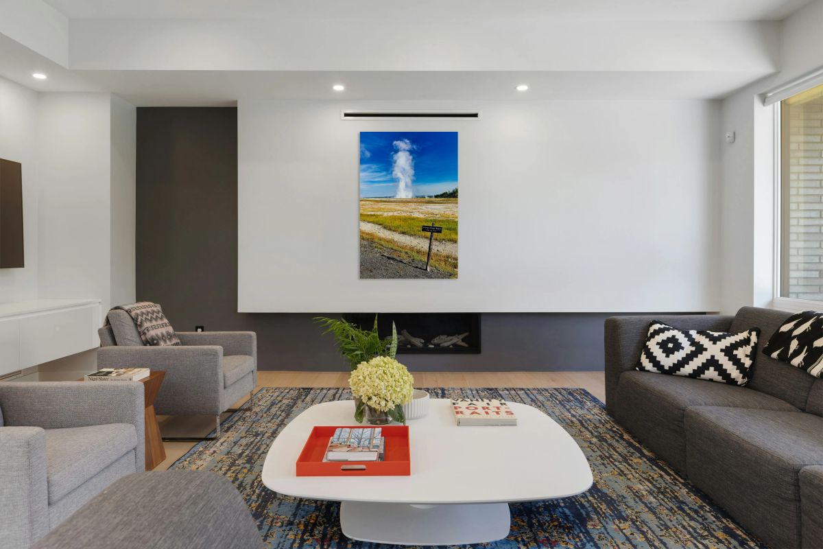 Midway Geyser Basin in Yellowstone National Park is active