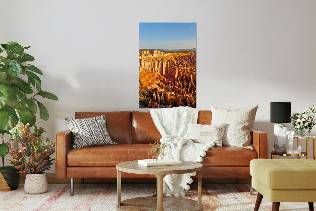 Views from bryce point in bryce canyon national park