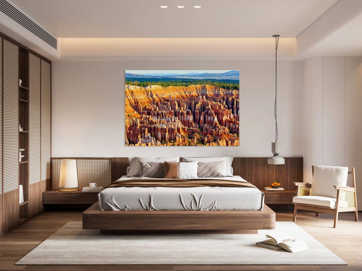 Views of bryce point at bryce canyon national park