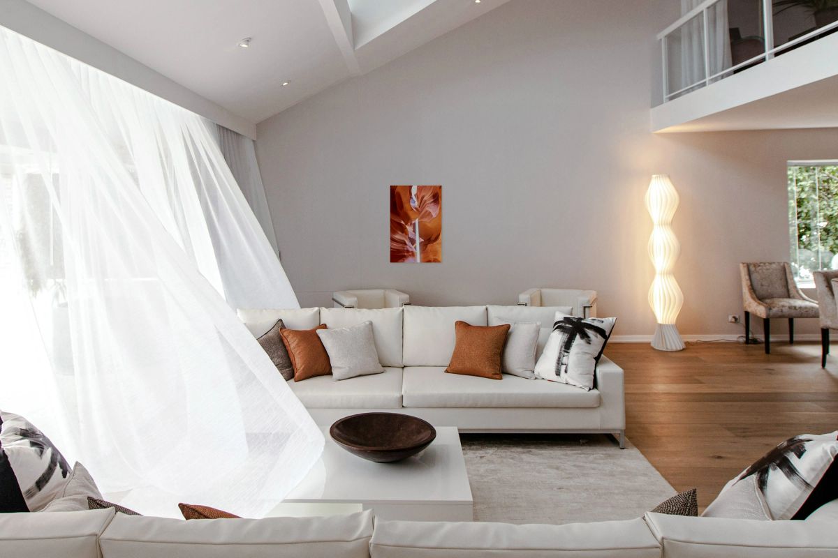 Exploring Antelope Slot Canyon in Arizona USA during midday