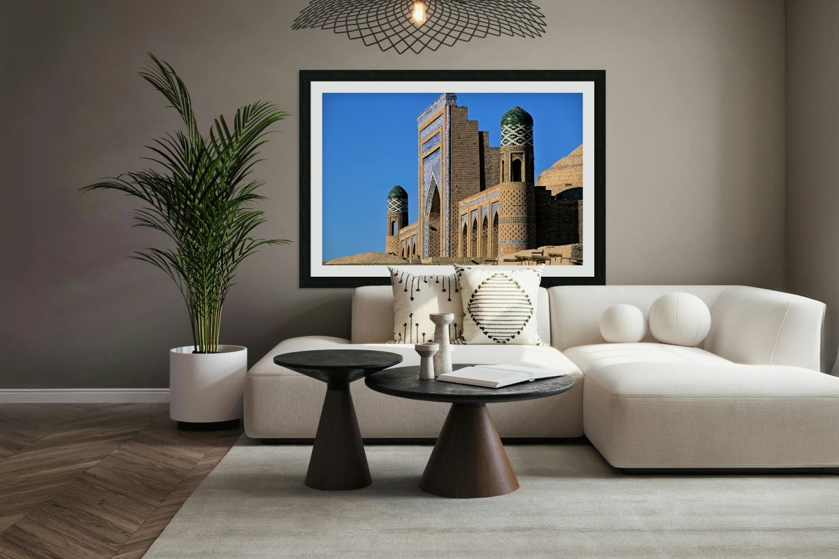 Exploring historical architecture in Khiva Uzbekistan