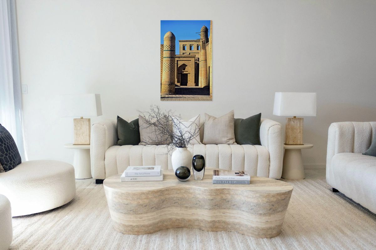 Exploring Khivas historic architecture in Uzbekistan