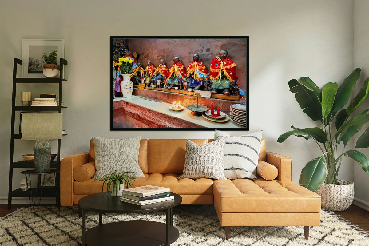 Statues in Ho Chi Minh City reflect local culture and traditions