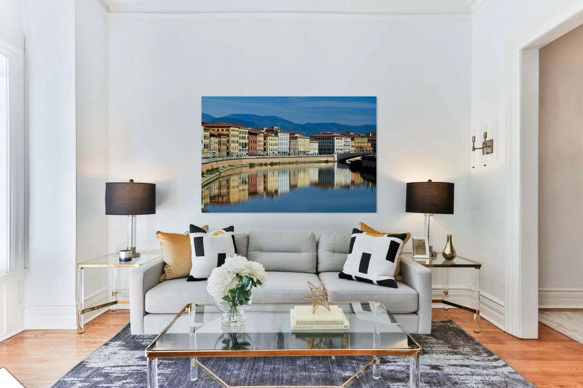 Explore pisa by the arno river in tuscany italy