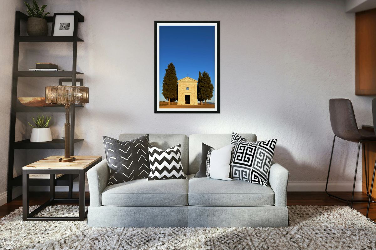 Chapel located in San Quirico dOrcia in Tuscany Italy