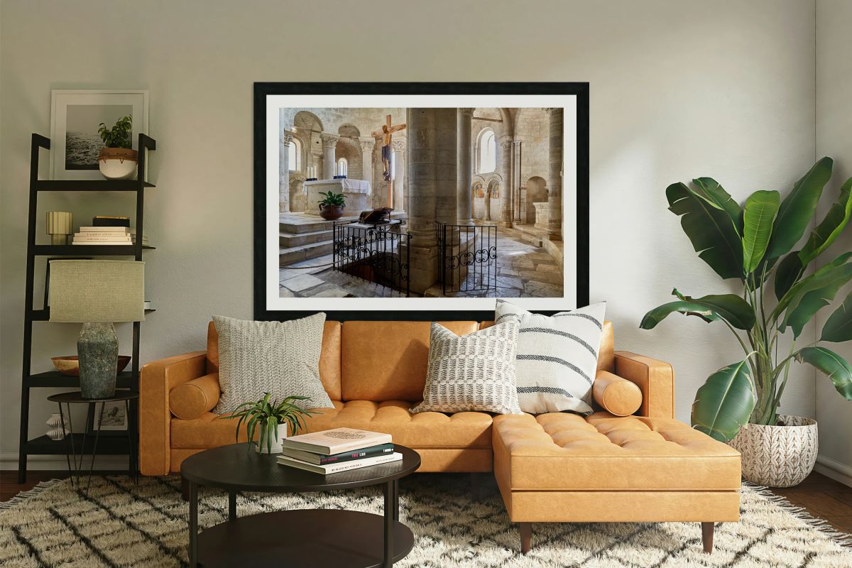 Visit to the Abbey of SantAntimo in Val dOrcia Italy