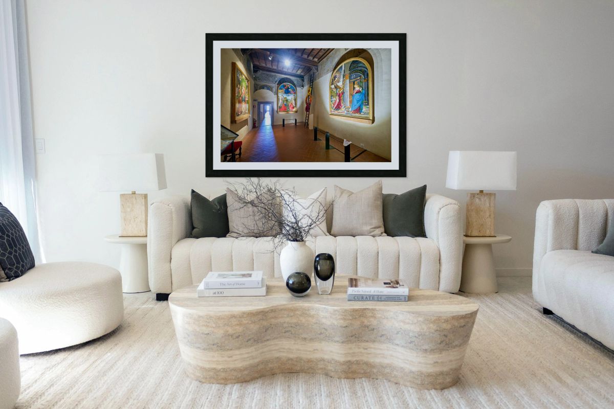 Discovering art at Pinacoteca in Volterra Tuscany Italy