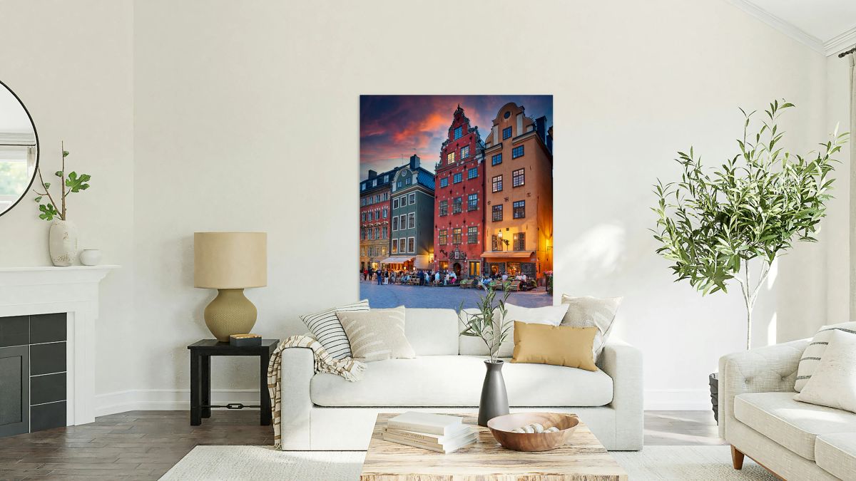 Stortorget square buzzing with people in Gamla Stan