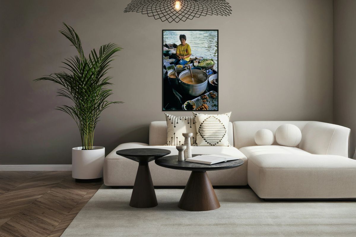 Floating market in Bangkok showcases local food and lifestyle