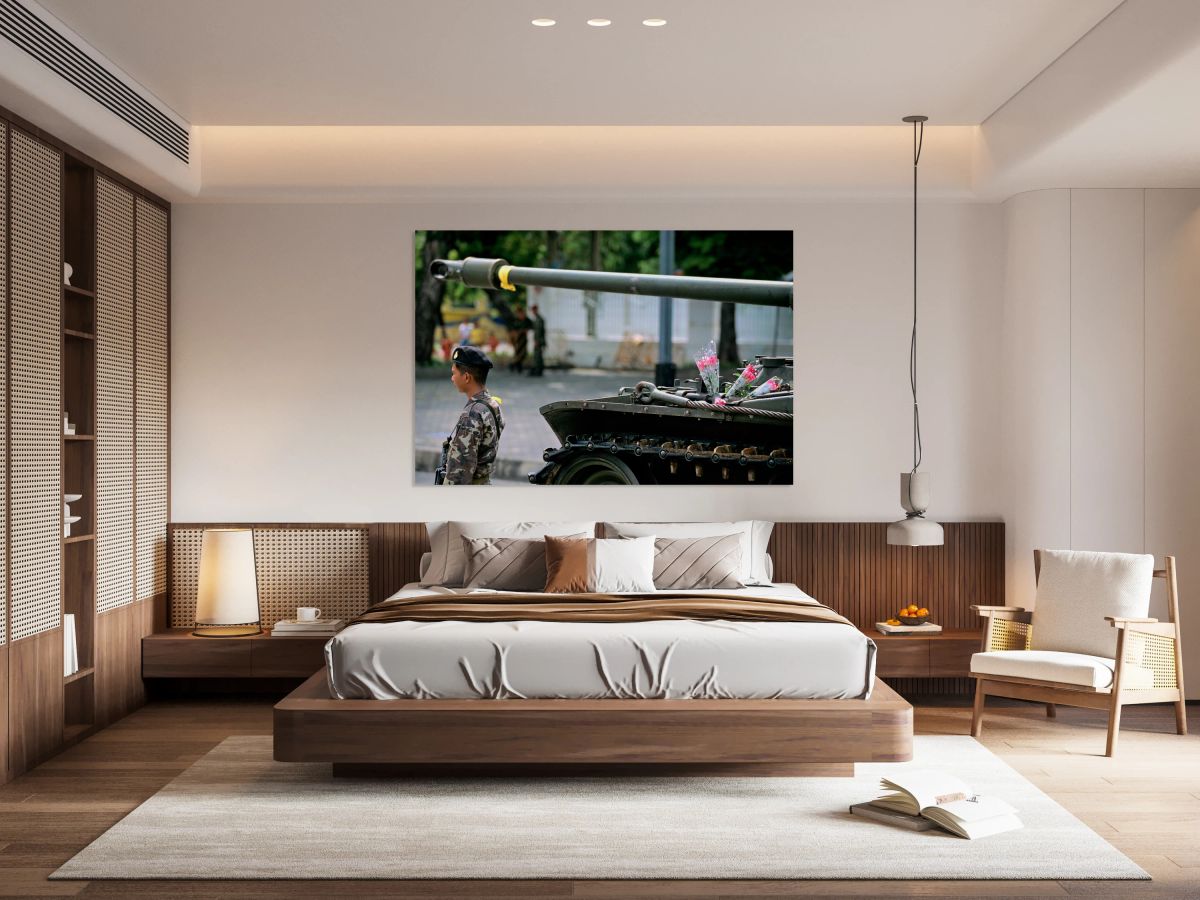 Support from the people during the Bangkok coup detat