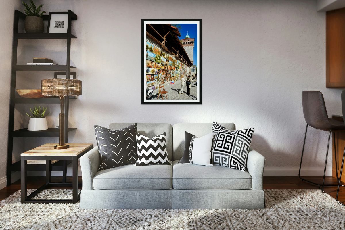 Artists showcase work in sunny Krakow Poland