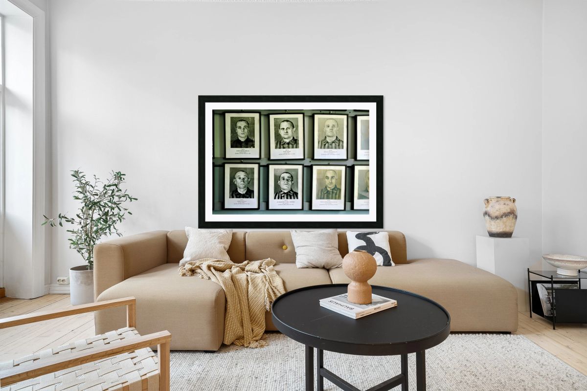 Auschwitz camp portraits in Krakow