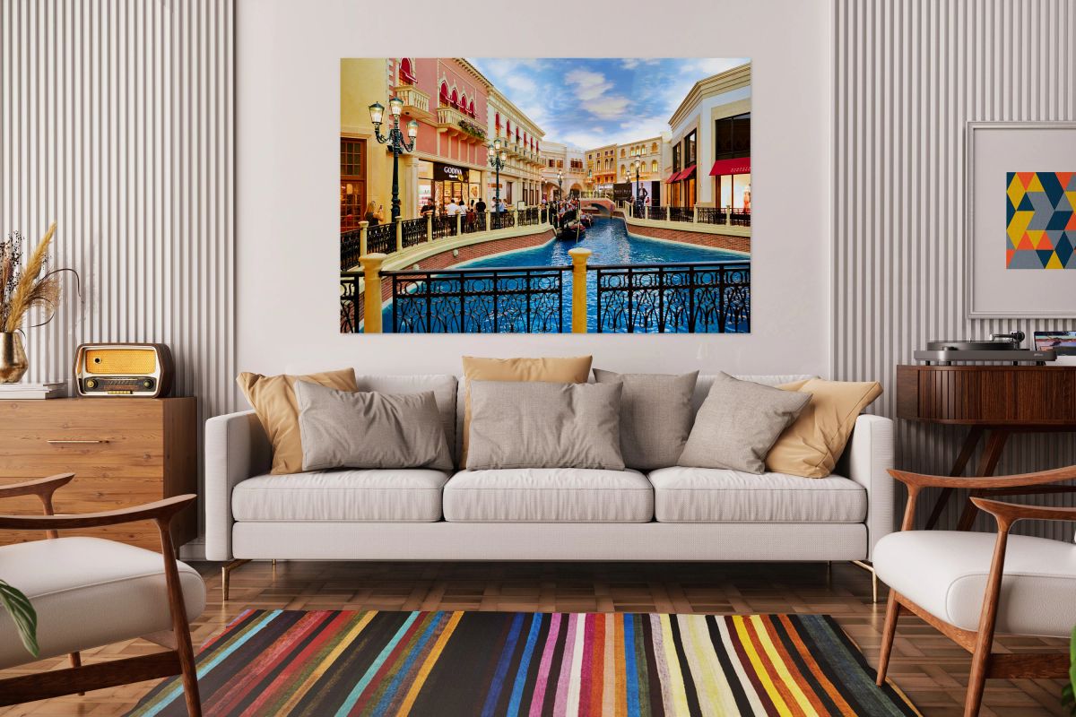 Explore little venice at the venetian hotel in las vegas