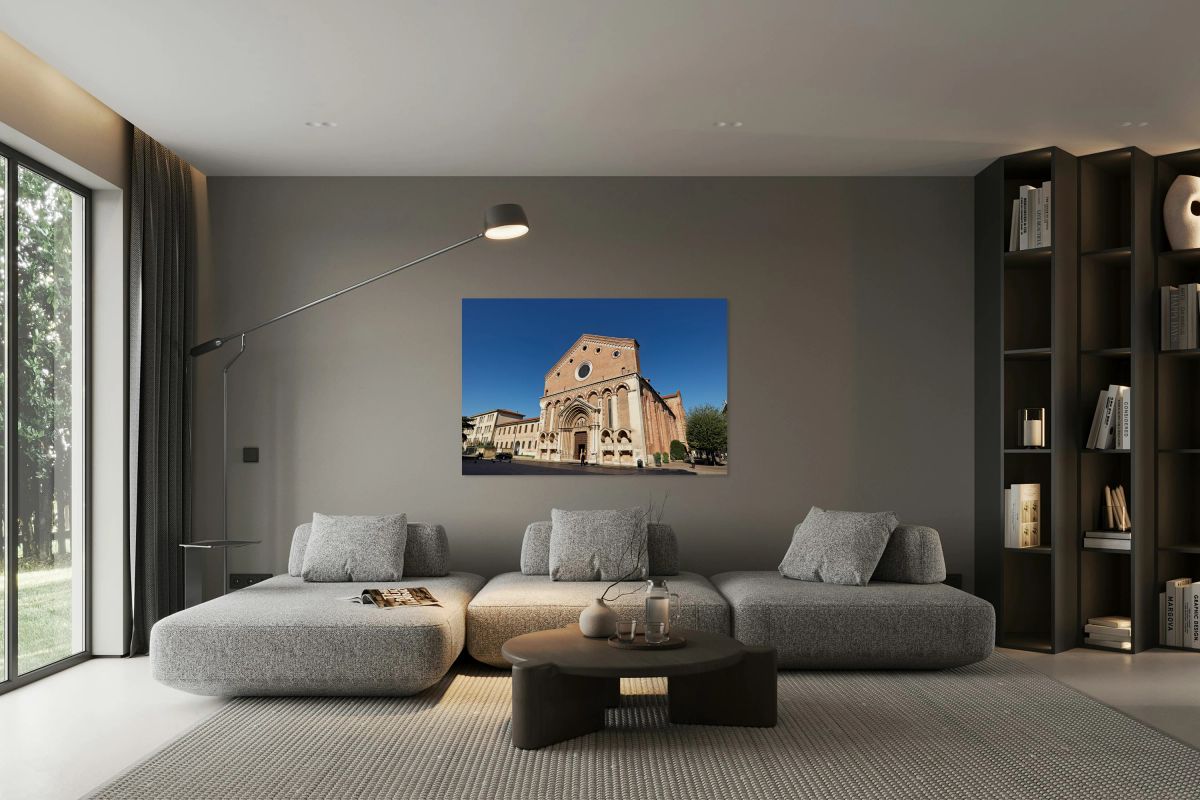 Exploring the church of San Lorenzo in Vicenza Veneto Italy