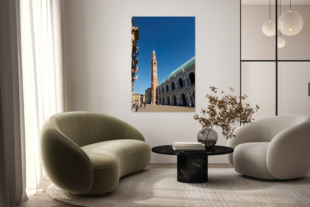 Visit to basilica palladiana in vicenza veneto italy