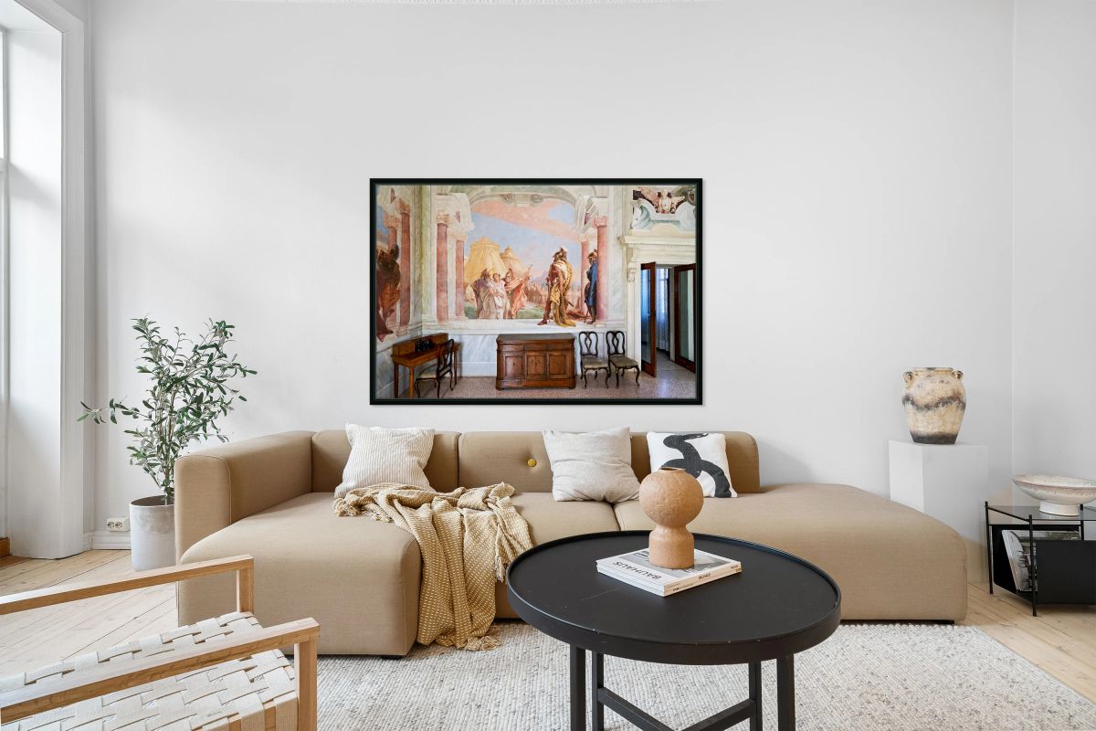 Frescoes of Villa Valmarana ai Nani in Vicenza Veneto Italy