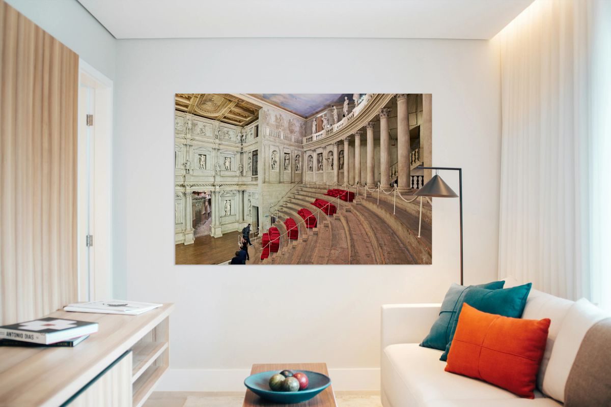 Exploring the stunning interiors of Teatro Olimpico in Vicenza