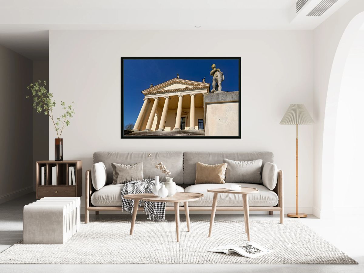 Villa La Rotonda staircase view in Vicenza Italy