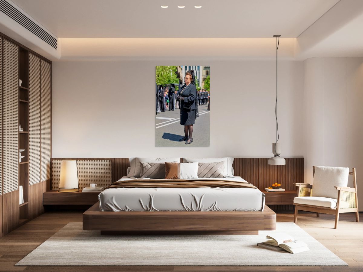 Easter Holy Week procession in Zaragoza Spain draws attention