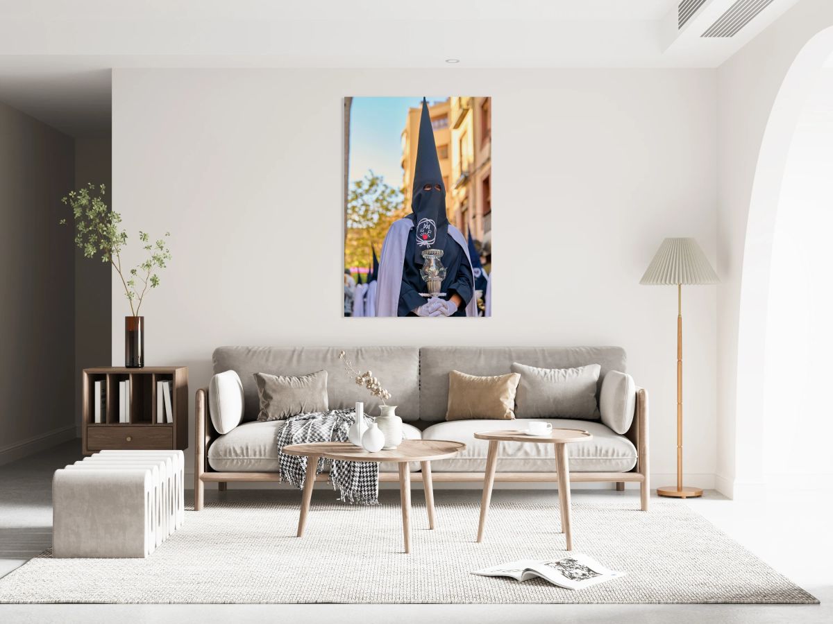 Easter processions in Zaragoza Spain on Holy Week