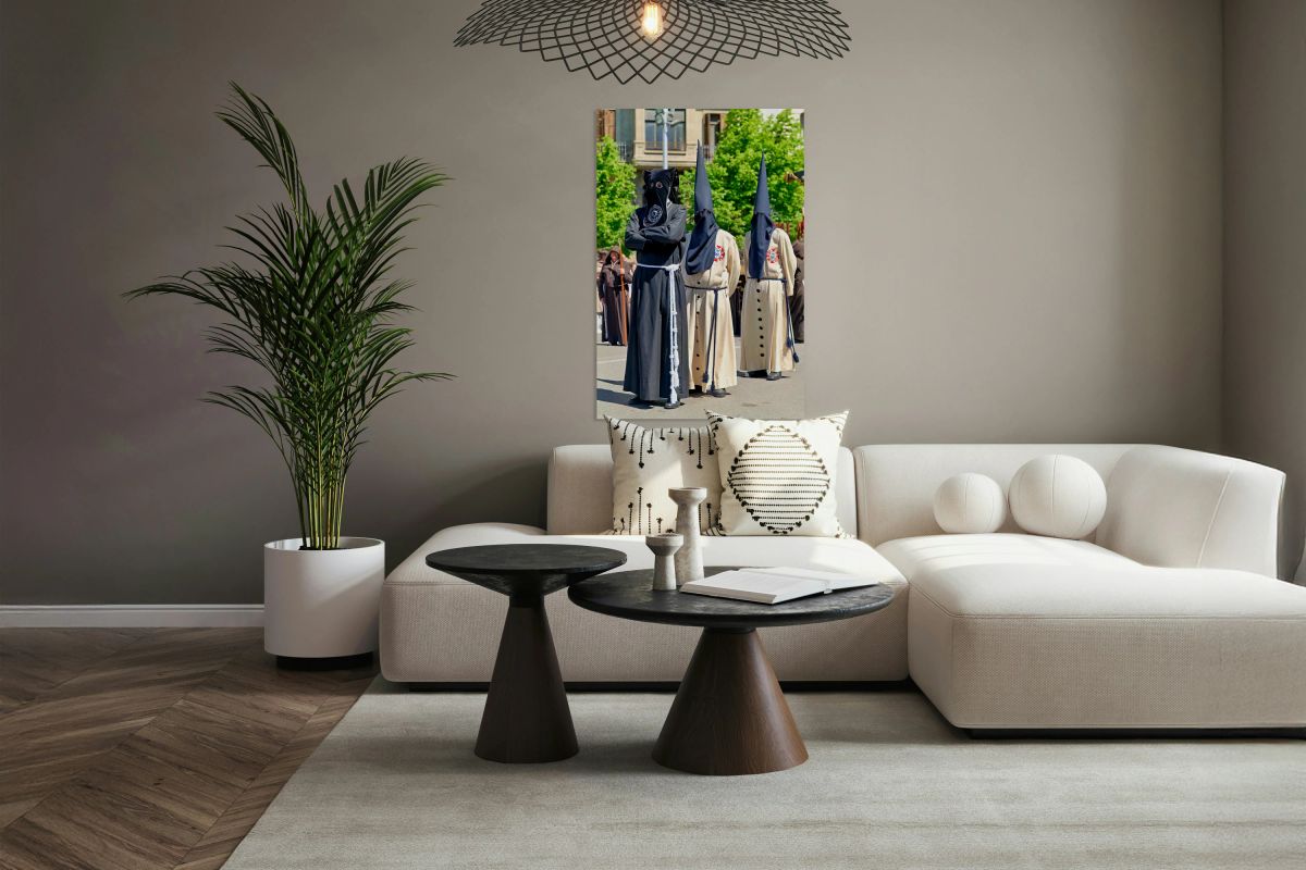 Easter Holy Week processions in Zaragoza Aragon Spain