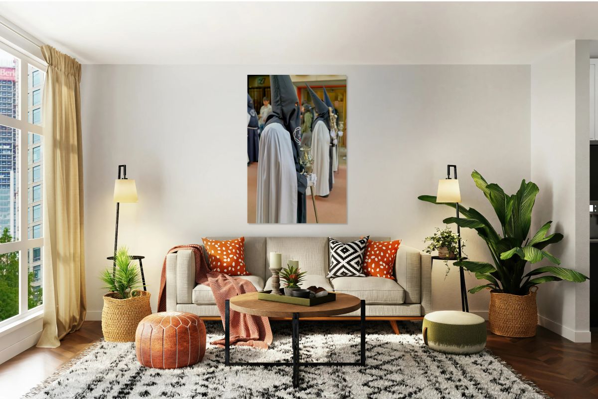 Easter Holy Week processions in Zaragoza Spain