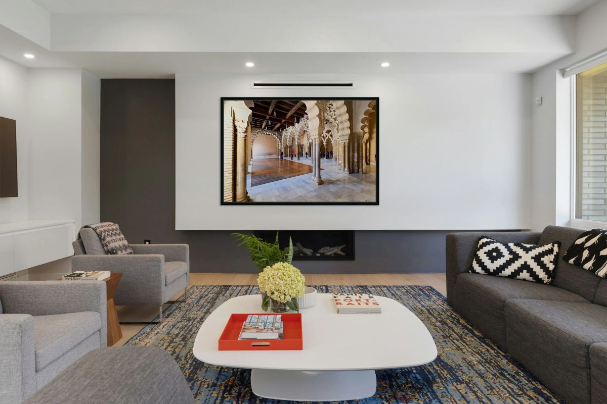 Visitors explore Aljafería Palace in Zaragoza Spain