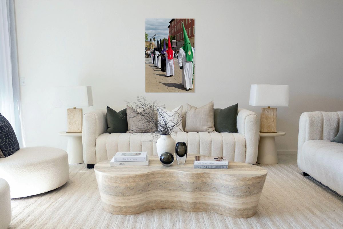 Processions of easter holy week in zaragoza spain