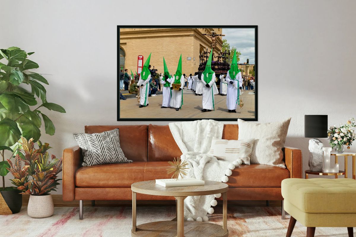 Processions in Zaragoza during Holy Week celebrations