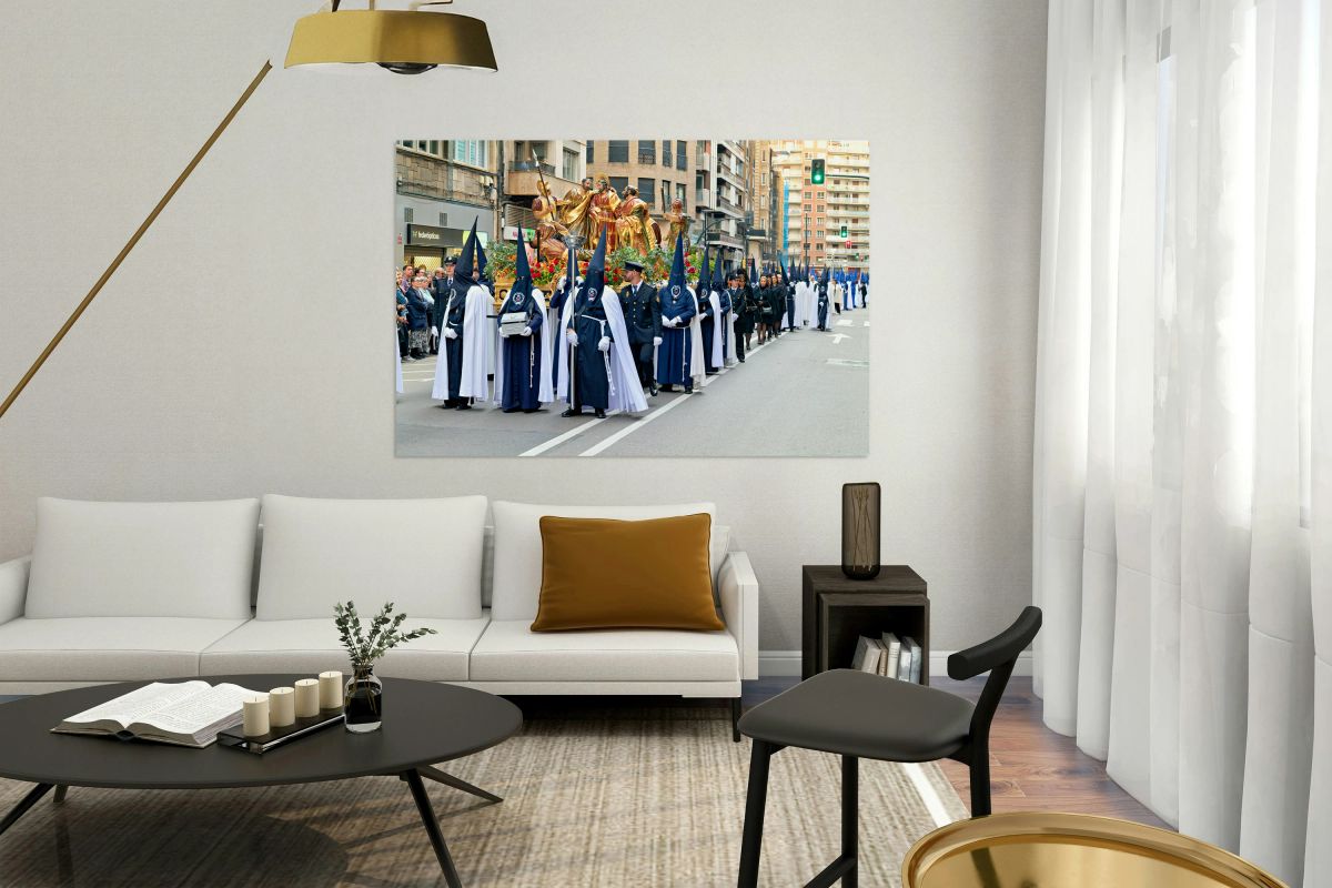 Easter processions in Zaragoza highlight traditional rituals