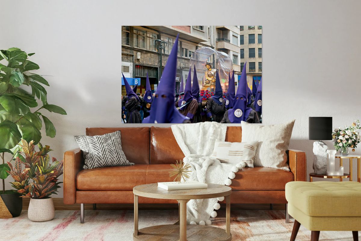 Easter processions in Zaragoza during Holy Week celebrations