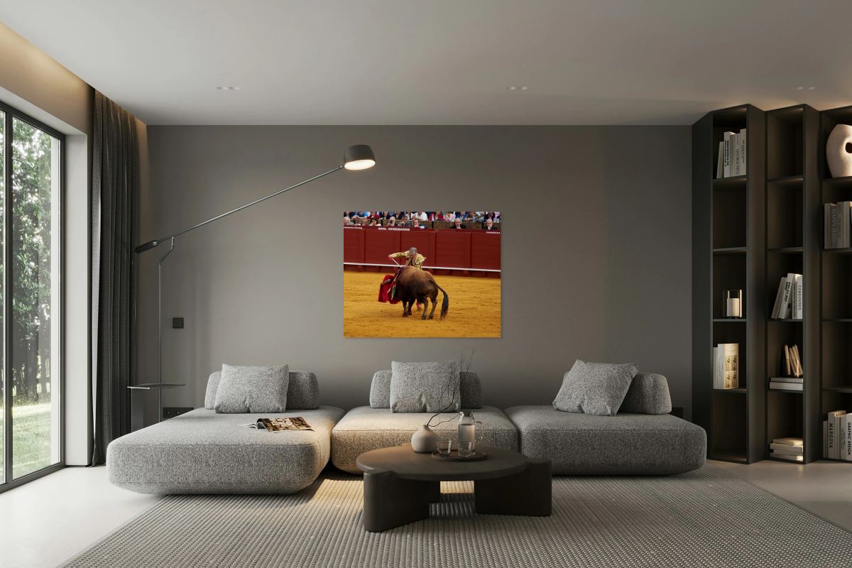 Bullfight event in Seville Arena located in Andalusia Spain