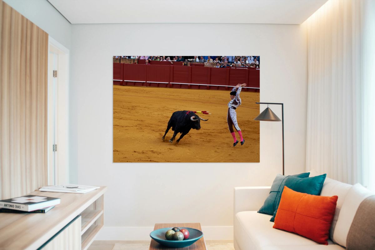 Bullfight event in Seville Arena in Andalusia Spain