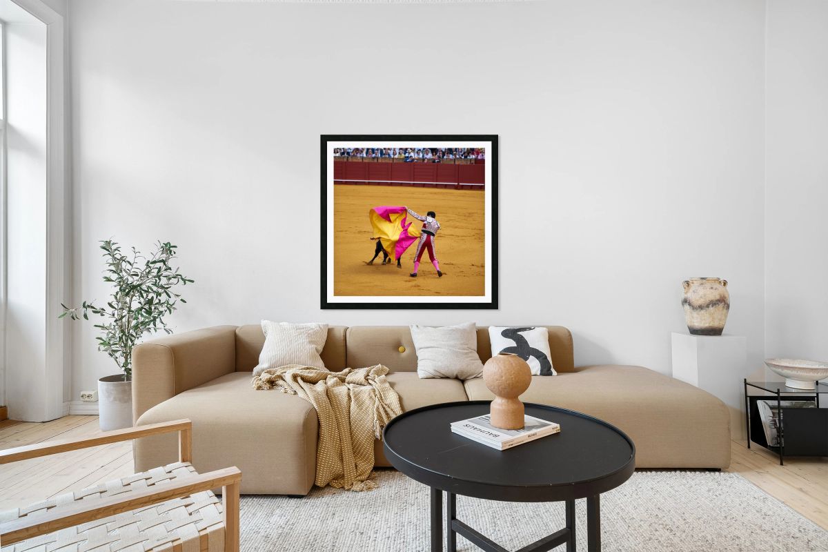 Bullfight event in Seville Arena of Andalusia Spain