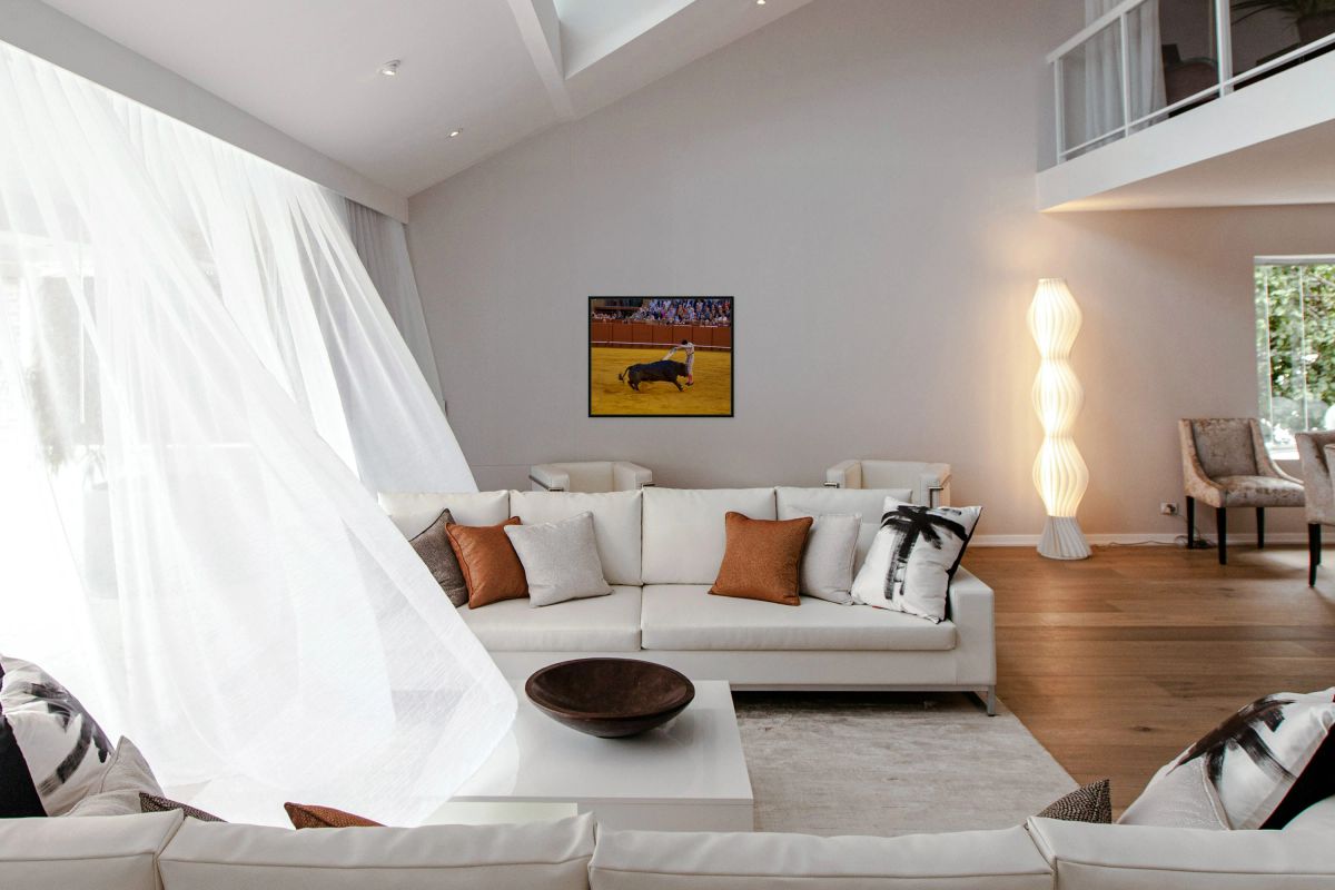 Bullfight in Seville Arena shows Spains culture