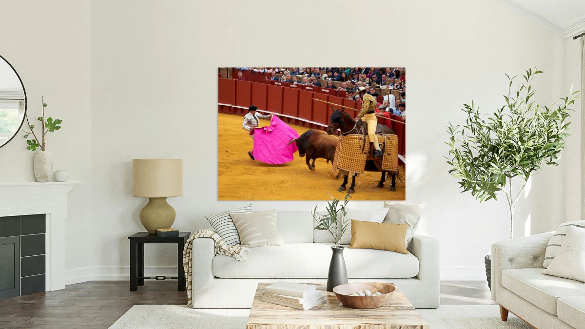 Bullfight event in Seville Arena in Andalusia Spain