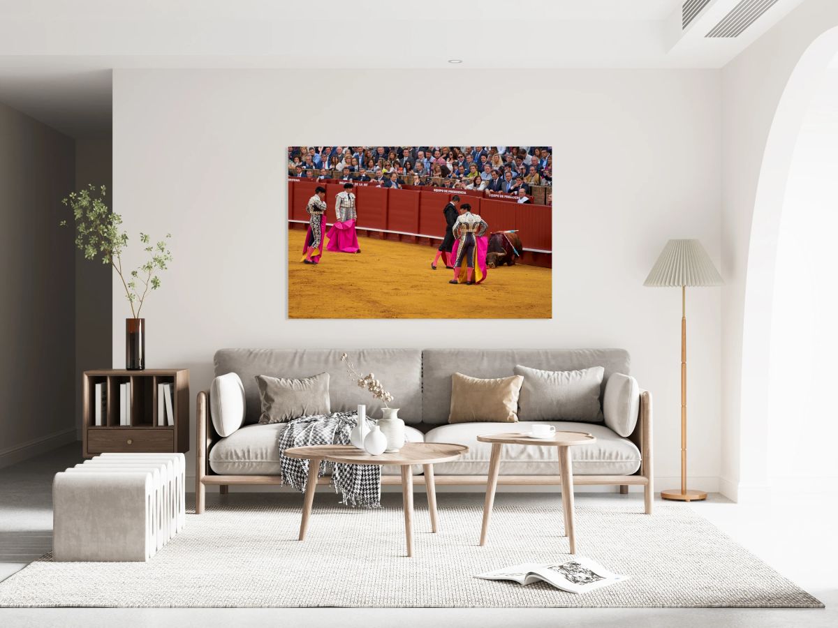 Bullfight event in Seville Arena Andalusia Spain