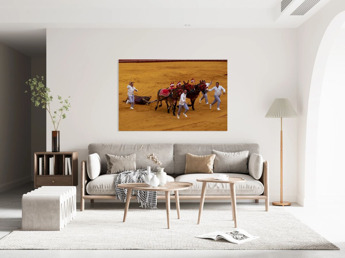 Bullfight event in Seville Arena during Andalusia festival