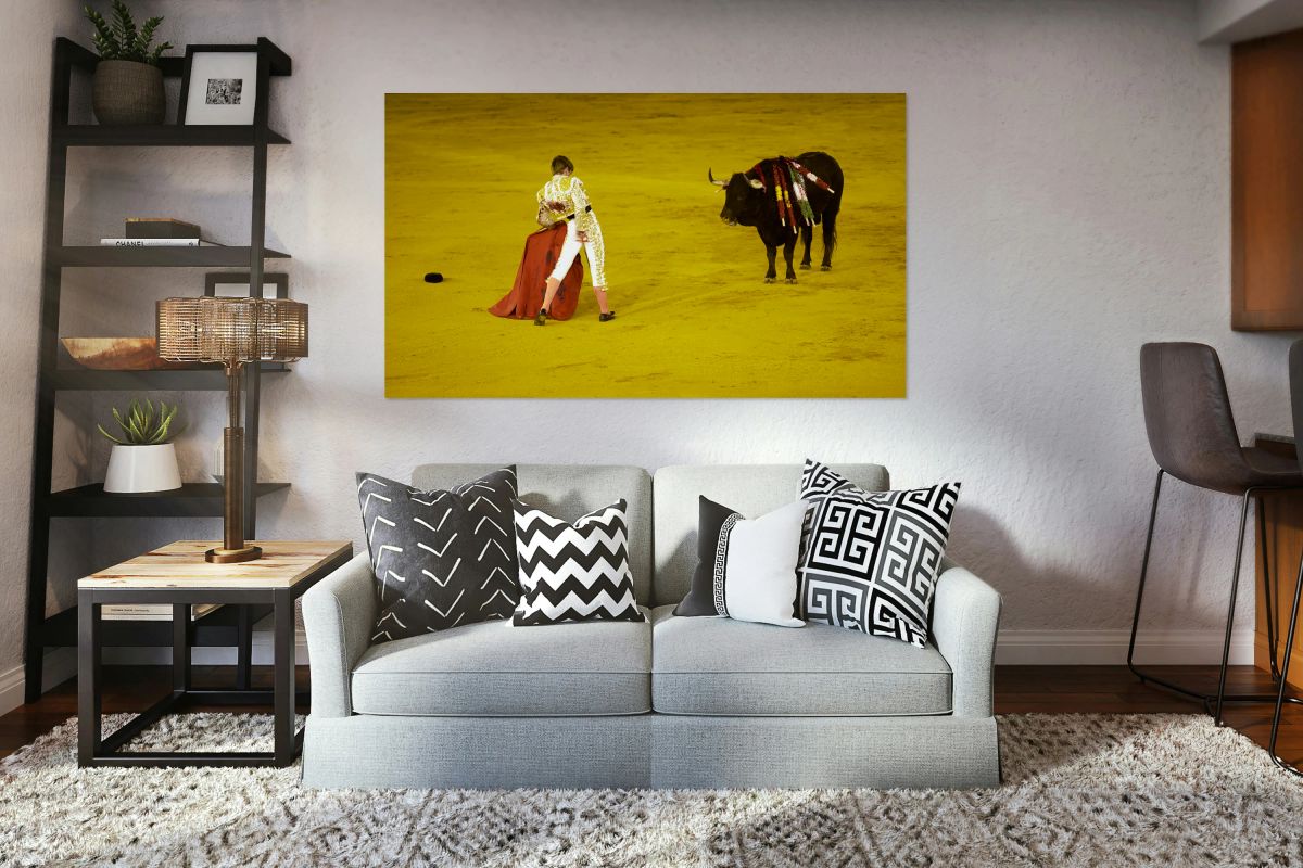 Bullfight event at Seville Arena in Andalusia Spain