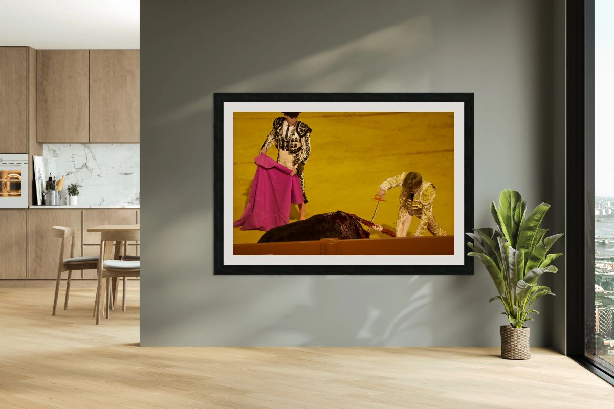 Bullfight event in Seville Arena during daytime hours