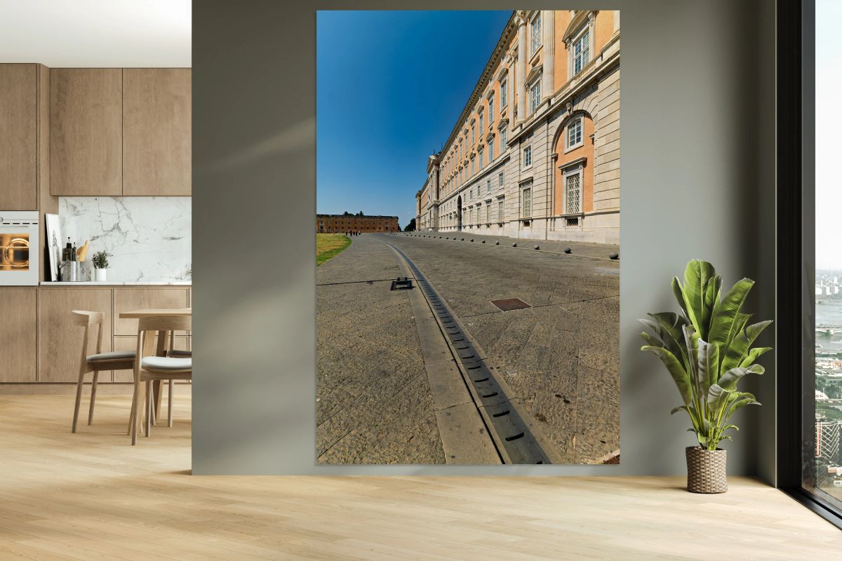 Visit to the royal palace of caserta in campania italy