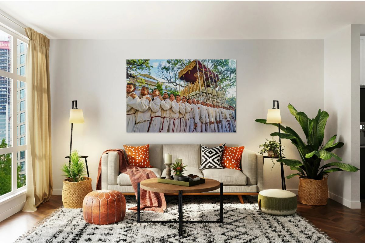 Easter Holy Week processions in Malaga Andalusia