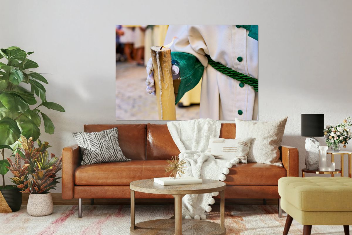 Easter candle procession in Malaga