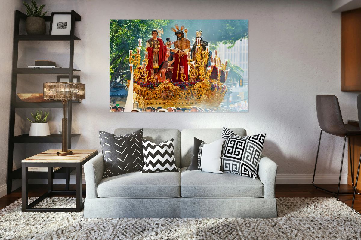 Processions in malaga for easter holy week